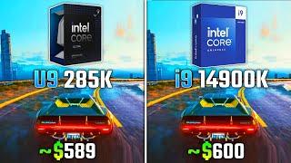 INTEL ULTRA 9 285K vs INTEL i9-14900K | Test in 6 Games