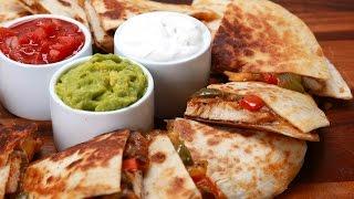 Chicken Fajita Quesadillas