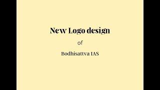 New logo design of Bodhisattva IAS