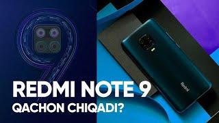 REDMI NOTE 9 FOTOSURATLARI VA UNING TAQDIMOT SANASI / SAMSUNG / APPLE