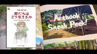 The Art of Boy and Heron - Artbook Sneak Peek