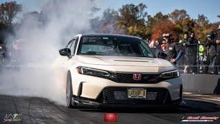 2023 HONDA CIVIC TYPE R FL5 | STOCK TURBO WITH FULL BOLT ONS | DRAG RACING CECIL COUNTY DRAGWAY