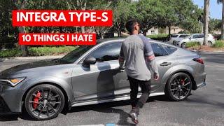 Acura Integra Type S | 10 Things I Hate #acura #honda #types #typer #fl5 #de5 #soflo