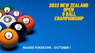 2022 New Zealand Open 9 Ball Championship