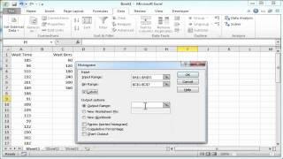 Creating a Histogram In Excel 2010