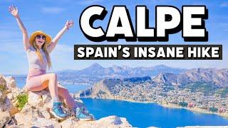 THIS WAS SCARY! Hiking Spain's Calpe Rock (Peñon de Ifach)