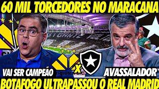 "PINTOU o CAMPEÃO" BOTAFOGO vai TER MARACANÃ LOTADO e DEIXA ANTIS FURIOSOS! "O GIGANTE VOLTOU"