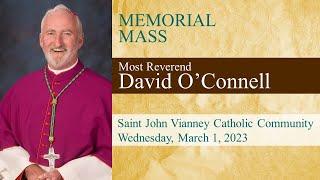 Memorial Mass for Most Reverend David Gerald O’Connell, D.D., V.G