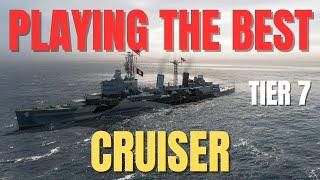 Playing The Best Tier 7 Cruiser in World of Warships WOWS