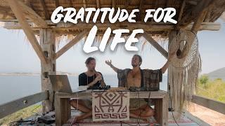 Mose ft. Janax Pacha - Gratitude for Life(1hr) Organic Downtempo Nature Improvisation @Corfu, Greece