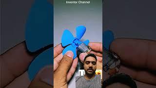 making small battery fan ! Science project ! Science experiment #viral