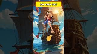 ONLY TRUE Fans Get 6 Out Of 6 On This One Piece Quiz! #shorts #quiz  #onepiece