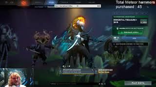 Dota 2 immortal treasure 1 2018 unboxing