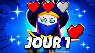 UNE SEULE VIE PAR BRAWLER - Jour 1 | Brawl Stars Hardcore