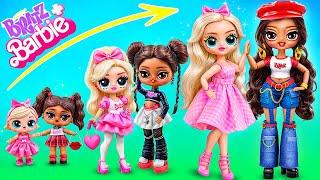 Barbie and Bratz Doll Growing Up! 32 DIYs