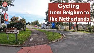 Cycling from Belgium to the Netherlands