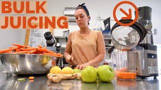 BULK JUICING on the Kuvings CS700 - Commercial Juicer Review