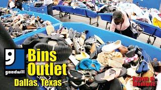 Thrifting the Goodwill Bins - Goodwill Outlet Dallas, Texas