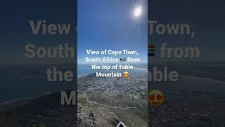 View of Cape Town, South Africa  #southafrica #africa #capeTown #travel