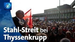 Streit bei Thyssenkrupp Steel: Mitarbeiter in Sorge