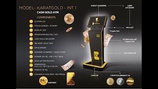 How to buy first Gold/CryptoCurrency Atm with Bitcoin. #Karatbars #Karatbit