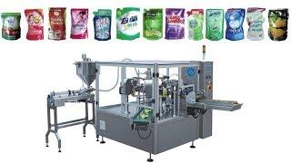 Rotary Packing Liquid Paste Premade Pouch Packging Machine Chinese Manufacturer Price