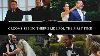 The Best Wedding First Looks | These Groom Reactions Will Make You Cry