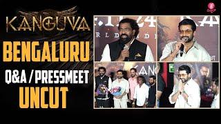 KANGUVA Bengaluru Pressmeet / Q&A Uncut | Suriya | Bobby Deol | Disha Patani | Siva | KVN Production