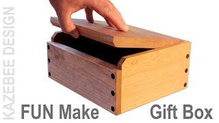 How to Build a Simple Wood Box - Great Holiday Gift!