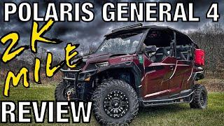 2000 Mile Review: 2021 Polaris General 1000 4 seater [Family UTV Riding - Overlanding UTV]