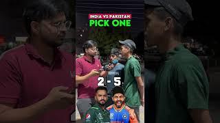 Part.1 | IND vs PAK T20 Team Pick one. #pakistanireaction #cricket #indvspak #viratkohli