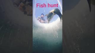 fish hunt on ice land and survive cold weather. #viralvideo #trending #foryou