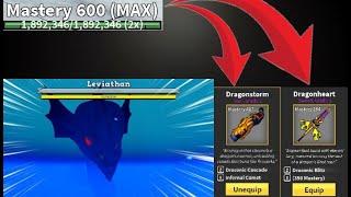 [Blox Fruits] Grinding Mastery and doing Leviathan