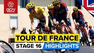 Attacking Into The Pyrenees!  | Tour De France 2022 Stage 16 Highlights