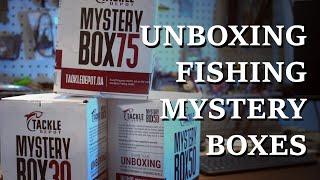 Fishing Mystery Box Unboxing ( All 3 boxes from Tackle Depot)