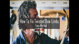 How To Fix (and avoid) Twisted Bow Limbs