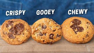 3 Epic Chocolate Chip Cookies for Every Mood