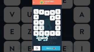 Wordbrain 2 Word Guru Countries Level 2 Walkthrough