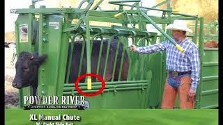 Powder River XL Manual Chute l Livestockshed.com