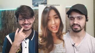 Reacting on TikTok of Nepali Celebrities