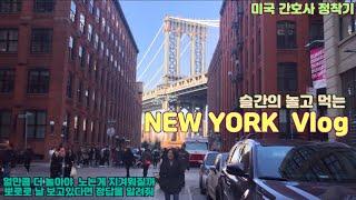 NEW YORK VLOGㅣ미국 간호사 정착기ㅣ미국 백수ㅣ살짝 뉴욕 관광ㅣ덤보ㅣ베셀ㅣ뉴욕 일상