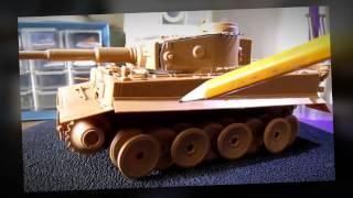 Building Zvezda Tiger 1 Ausf. E Tank. In 1/35 Scale. From Start to Finish