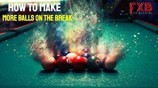 How to Break in 8 BALL  - (FREE Pool Lessons)