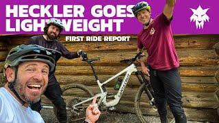 Electrified Bronson?! The New Santa Cruz Heckler SL | First Ride #mtb