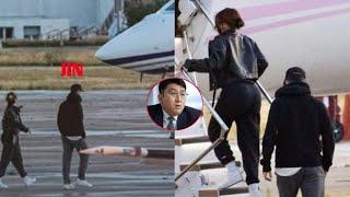 BTS Jin SPOTTED at Incheon Airport with Mystery Girl?!  No HYBE Security?