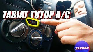 NAK TUTUP ENGINE, KENA TUTUP AIRCON DULU KE TAK?