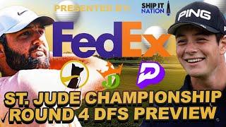 Fedex St Jude Round 4 DFS Preview + Live chat: Draftkings Showdown, Top Underdog + Prize Picks Props