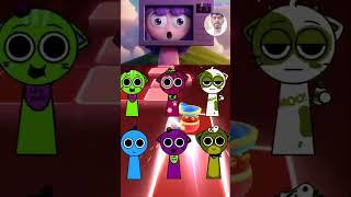 Team Incredibox sprunki coffin dance music video Tiles hope EDM RUSH #coffindaance #ytshorts