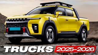 10 Newest Pickup Trucks of 2025-2026: End of EVs & Return to IC Engines?