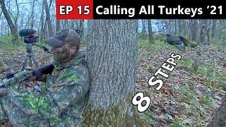 MOST INTENSE HUNT EVER! Drumming & Gobbling AT 8 STEPS!!! - Public Land Turkey Hunting